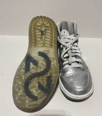 front view with sole AJ 1 High